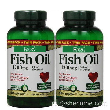 Omega3 поддерживает иммунную здоровье рыбьего жира мини -мягкие